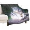 Gift Idea Wolf Throw Blanket Lightweight Warm Blanket for Travel Camping