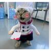 Halloween Funny Pet Costume Chef Cosplay Dress Party Dress Up Apparel In Stock