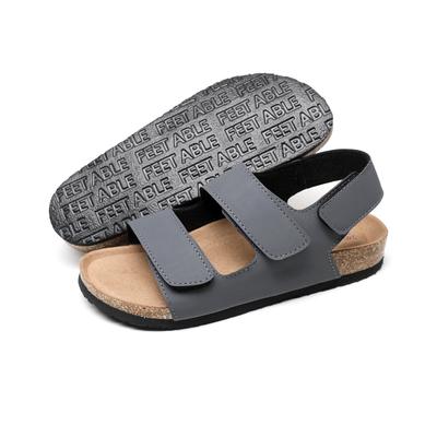 Sandalias de corcho unisex de nuevo diseño para hombre y mujer, informales, para playa, exteriores y ocio, talla grande