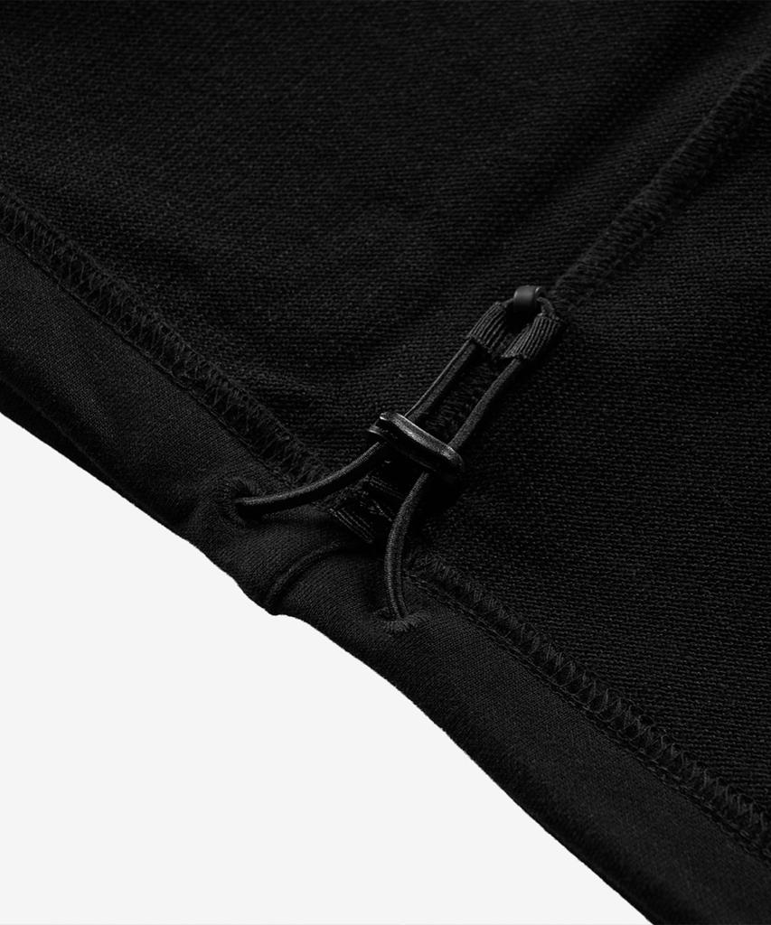 Nyuballanseu Nbmlg21433 / Uni Essential Summer Lightweight Single-Pleat Wide Pants (Black)