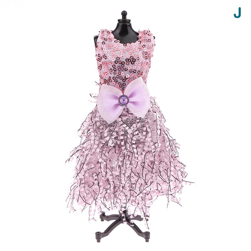 Doll Clothes For 30Cm Doll Clothes Evening Gown Trailing Skirt Wedding Dress Princess Dress Dollhouse Decor Accessories