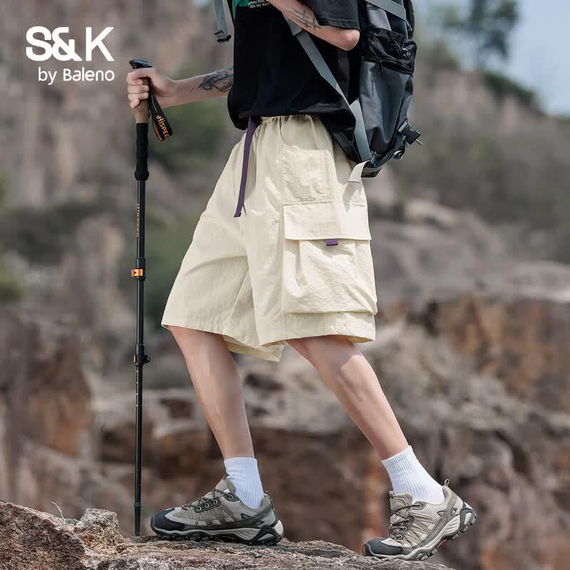 Baleno Men's S&K Summer Loose Workwear Shorts