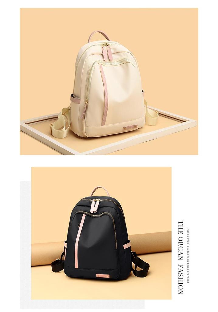 Women's Korean Style Large Capacity Double Shoulder Backpack - Casual, Stylish, Versatile Travel Bag for Students