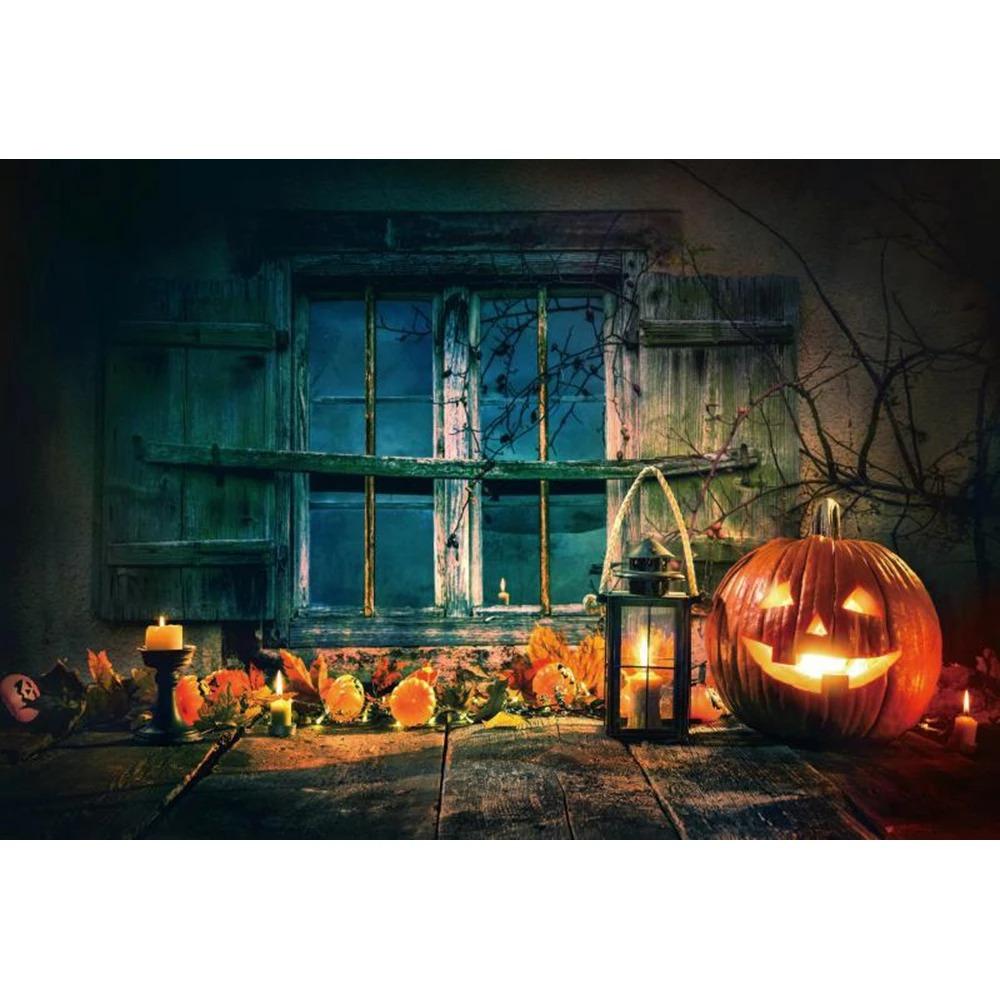 Halloween Decoration Hanging Cloth Pumpkin Lantern Hanging Cloth Home Party Room Decoration