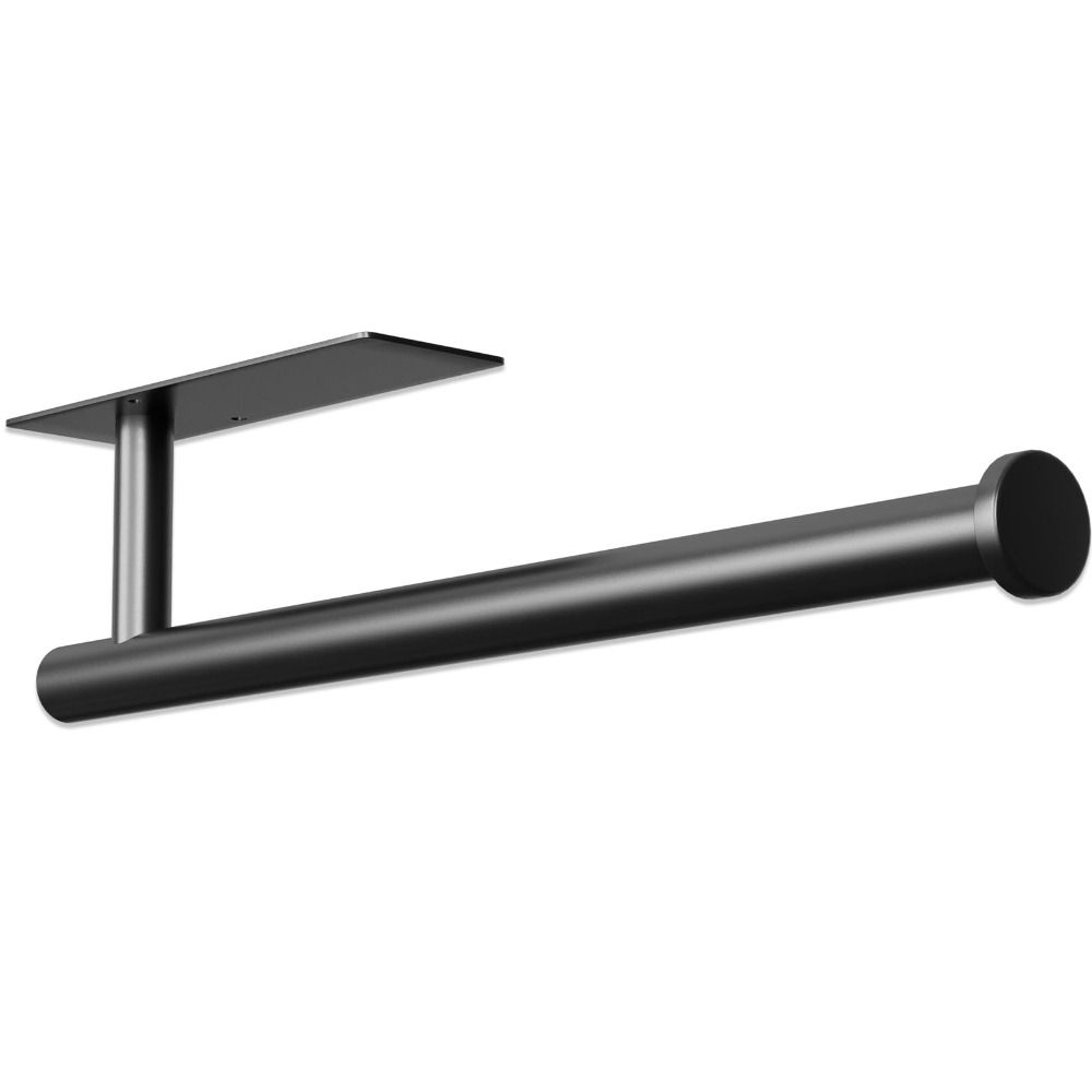 1pc Wall Mount Paper Towel Holder Stainless Steel Toilet Paper Stand  for Kitchen Bathroom