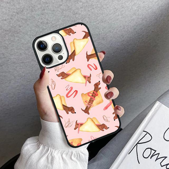 Dackel Hund Handyhülle Cover Für iPhone 17 Air 16 15 14 plus 12 13 pro max Hülle Shell Fundas