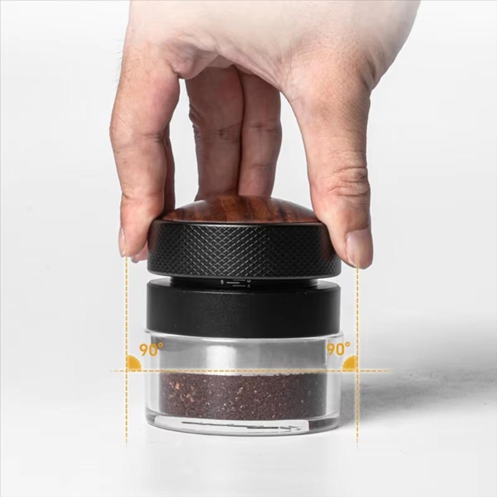 51/53/58.35 MM Self-leveling Coffee Tamper Adjustable Depth Espresso Machine Accessories  Gift