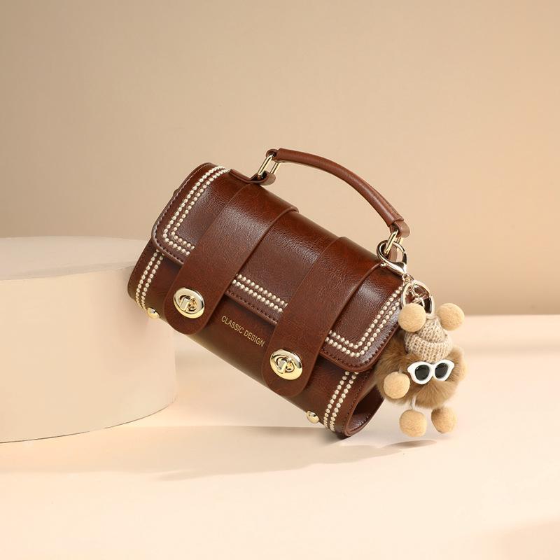 New Crossbody Bag for Women's Leather Bags for Genuine Leather This Year's Popular Portable Personalized Versatile Mini Bags