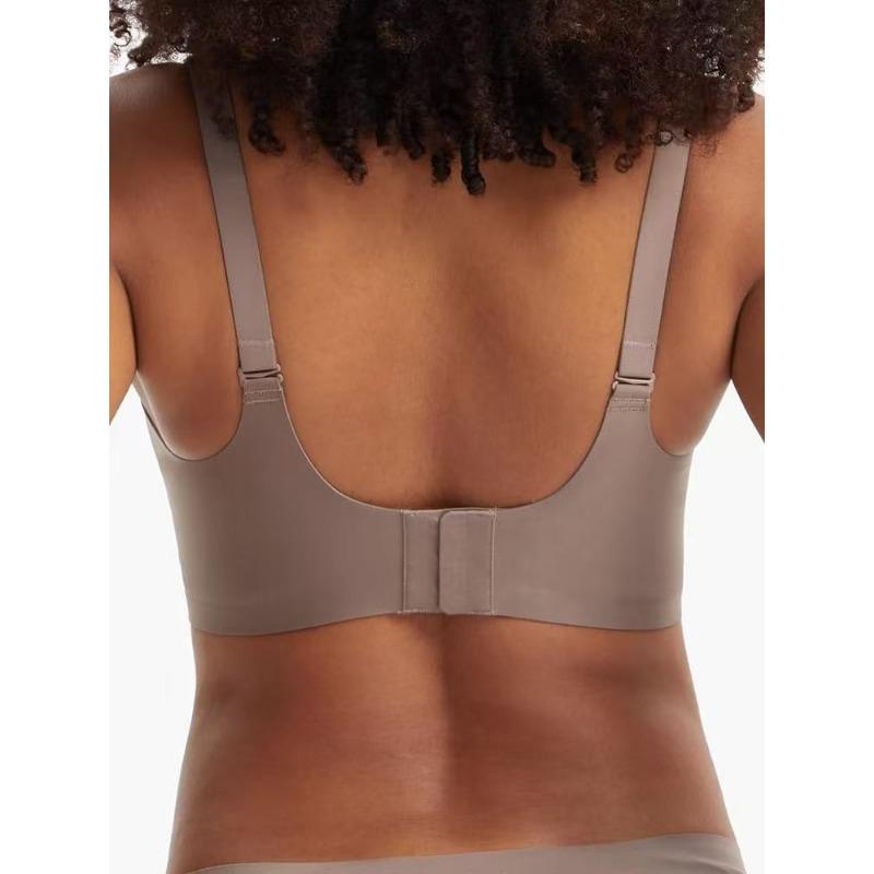 Women S Plus Size Seamless Push Up Bra Thin Wave Edge Summer Underwear