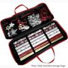 1pc Large Capacity Christmas Wrapping Paper Storage Bag - Gift Wrap Organizer for Bows, Ribbons & Rolls, Under-Bed Craft Drawer
