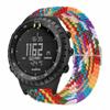 For Suunto Core Watch Band Stretchy 22mm Soft Nylon Elastic Braided Strap