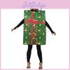Christmas Family Costume Set With Polyester Fabric For Holiday Parties And Stage Performances