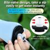 500ml Sport-Wasserflaschen mit weitem Hals, leicht zu reinigen, langlebig, Sport-Wasserflaschen für Radfahren, Laufen, Wandern