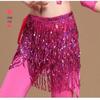 Sequin Tassel Waist Chain Hip Scarf for Belly Dance Performance & Practice