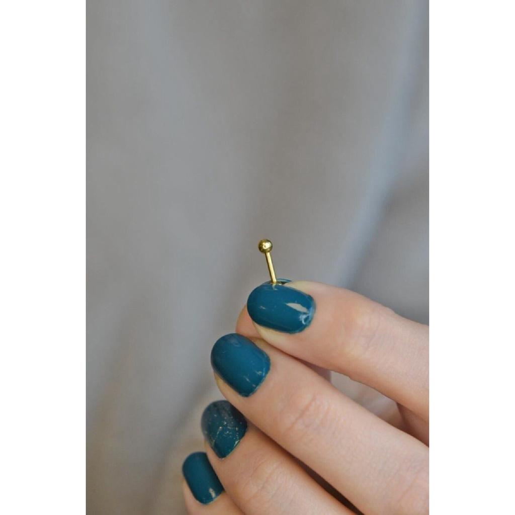 Gold Steel Ball Piercing 8 Mm