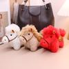 Cute  Year Plush Keychain Bag Charm Doll Charm Miniature Horse Figurine