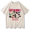 Bbno Karomuster T-Shirt Mode Unisex Unisex Harajuku Lustiges Retro-T-Shirt Unisex Hohe Qualität Streetwear Baumwoll-T-Shirts Shirt Oberteile Kleidung