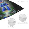Megaman Video Game Mega Man  Square Pillowcase Cushion Cover Pillow Case Throw Pillow Cover for Home Bedroom Car