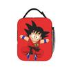 DBZ Goku Kaioken Insulated Lunch Bag Thermal Bag Reusable,Meal Container  Leakproof Lunch Box Tote Men Women School  Picnic
