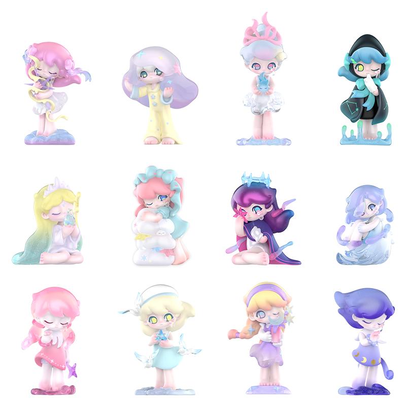 POP MART AZURA A Dream About Stars Collection Figure Mystery Boxes, Single Mystery Box