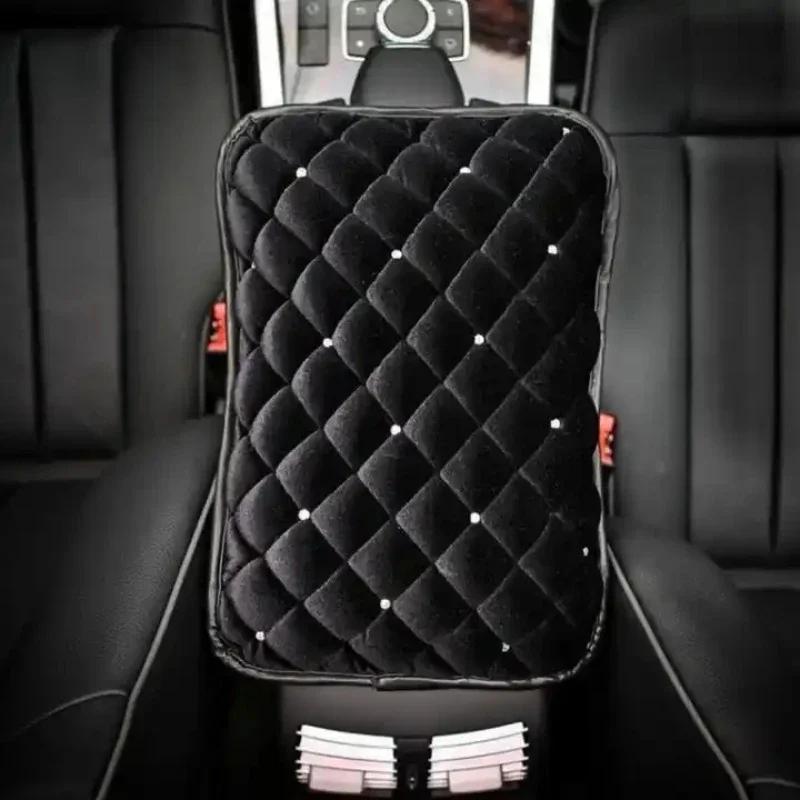 

Черный бриллиант плюшевый автомобильный рычаг переключения передач ручной тормоз зеркало заднего вида подлокотник чехол наплечник декоративный комплект автомобильные аксессуары набор для женщин