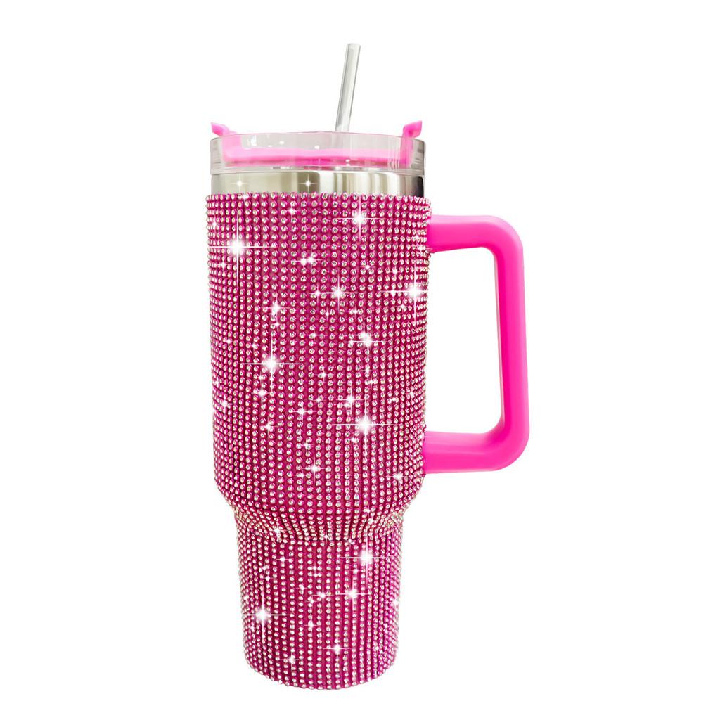 Insulated Travel Mug With Handle And Straw For Commuting And Outdoors