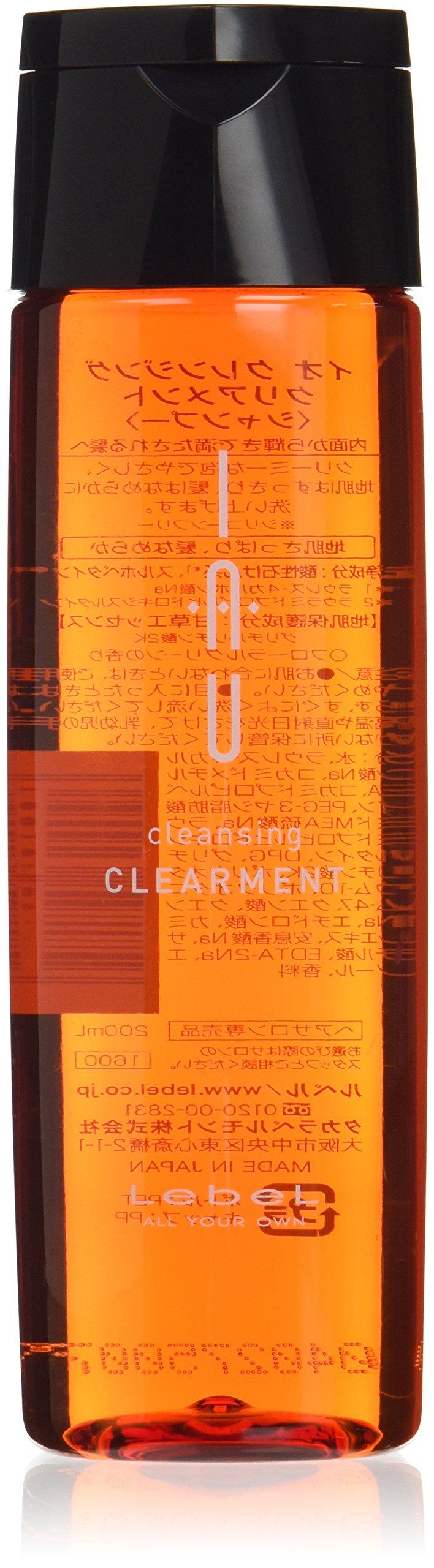 

Lebel Io Очищающий шампунь Clearment 200 мл, прозрачный цветочный тип, 1 шт.