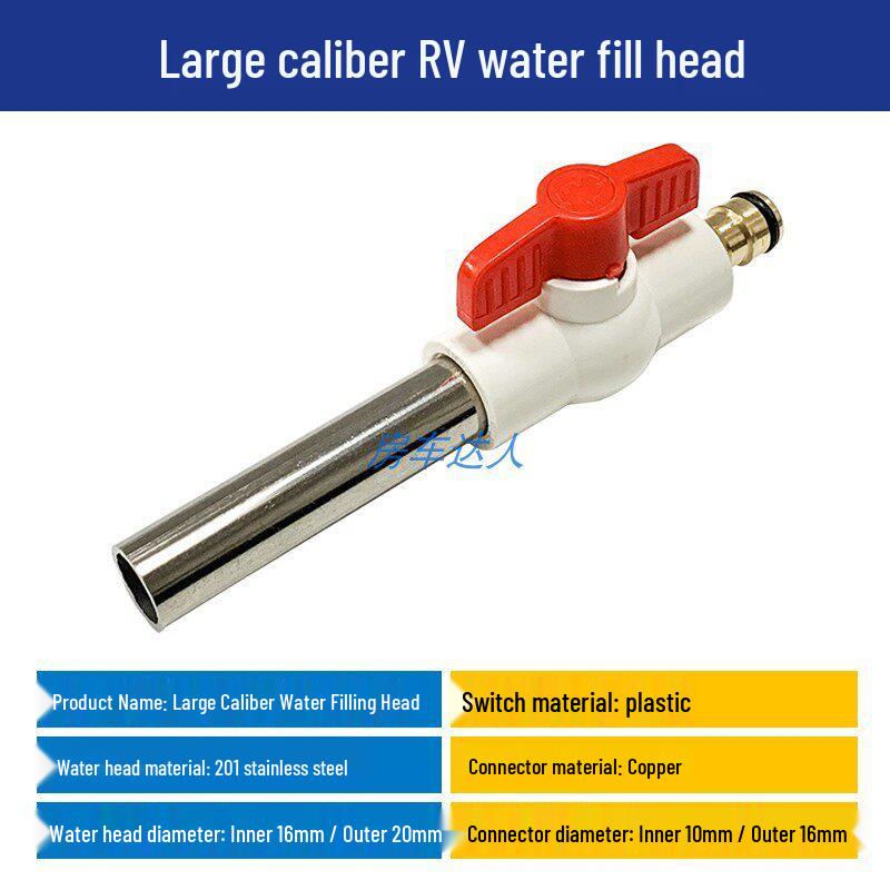 RV Mod Supplies: Water Inlet Hose & Connector, Gun Head, Outlet Accessories