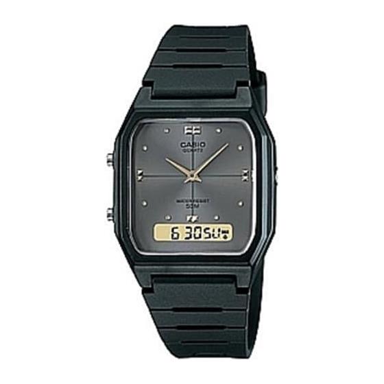 [Casio] Часы CASIO Унисекс Ана-Цифровые AW48HE-8A [Обратный импорт]