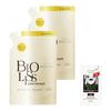 Biolis Pure Retouch Unesara Shampoo Refill 340mL (Set of 2) Bonus Straight Type Straight and Smooth