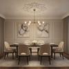 Ceiling Medallion with Center Opening Victorian Floral