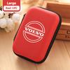 Car Portable EVA Bluetooth Earphone Cable Case Storage Bag For Volvo S60 S80 S90 C30 XC40 XC60 XC70 XC90 V40 V60 V90 T6 HL9
