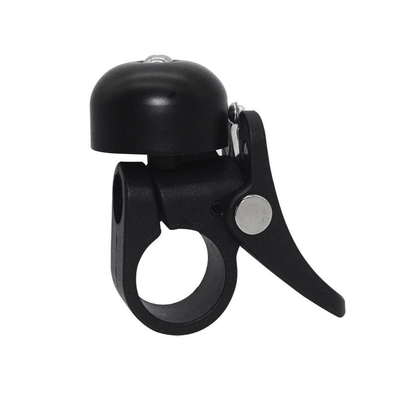 

1 шт. Колокольчик из алюминиевого сплава, Звонок, Универсальный колокольчик для самоката Xiaomi Mijia M365 pro pro2, Аксессуар для электросамоката, Колокольчик для скейтборда чёрный