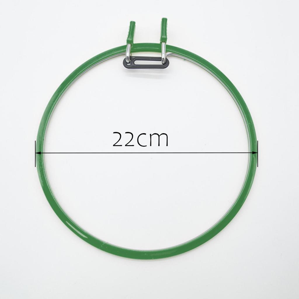 8.7'' Embroidery Hoop Spring Tension for Kids Needlecraft Household Tool