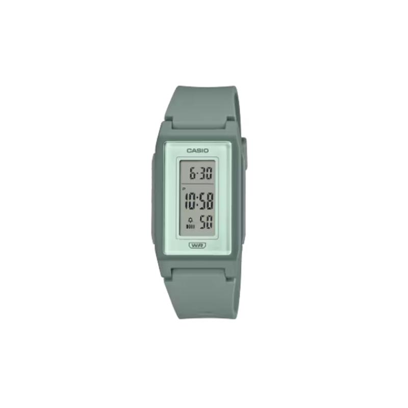 

Casio 30 meters waterproof quartz movement resin strap Japanese and Korean watch women s watch green dial LF-10WH-3 зелёный