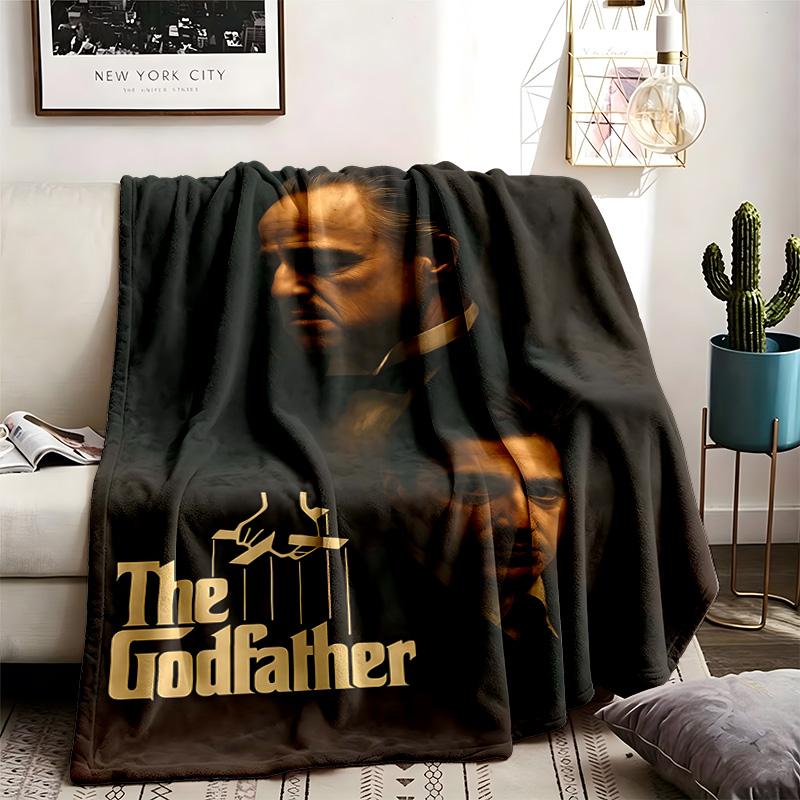 The Godfather Theme Blanket Suitable For The Sofa Camping And Travel Made Of Soft Flannel Material An Ideal Gift For Occasions Such As Birthday