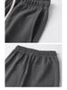Unisex Schwere Armeegrün Twill Jogginghose: Gemütliche, gerippte Freizeit-Sportbekleidung für Frühling & Herbst