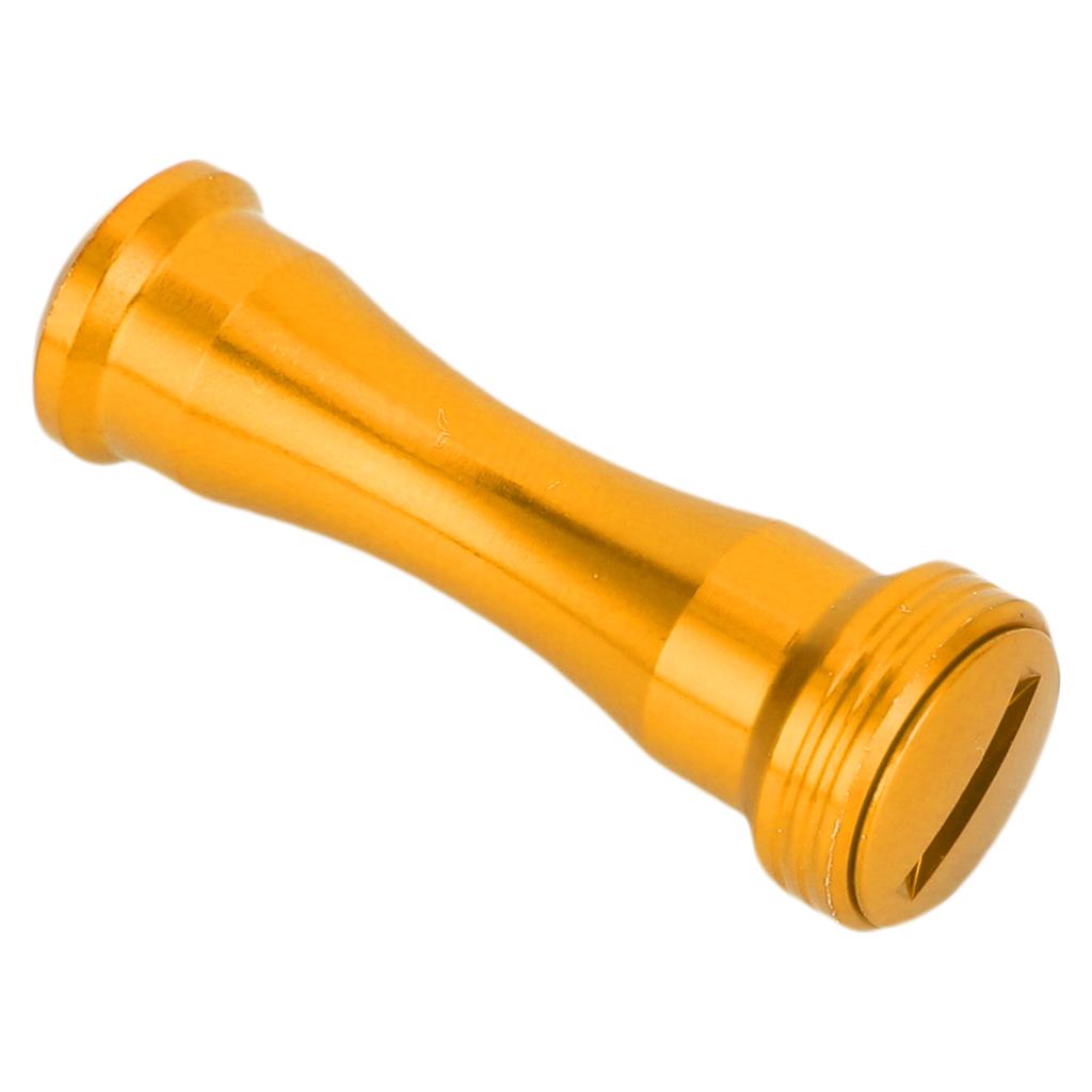 Fishing Reel Handle Replacement for S A D Alloy High Strength Fishing Wheel Metal Reel Handle Grip Gold