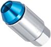 RAYS 74020001107BL Duraluminiowy Zestaw Nakrętek Zabezpieczających dla L32 5H M12X1.25 Anodowany na Niebiesko
