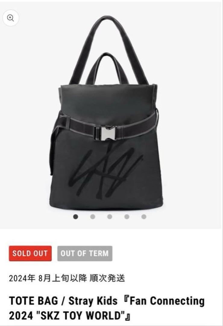 

[USED] Stray Kids Tote Bag 2024 SKZ TOY WORLD