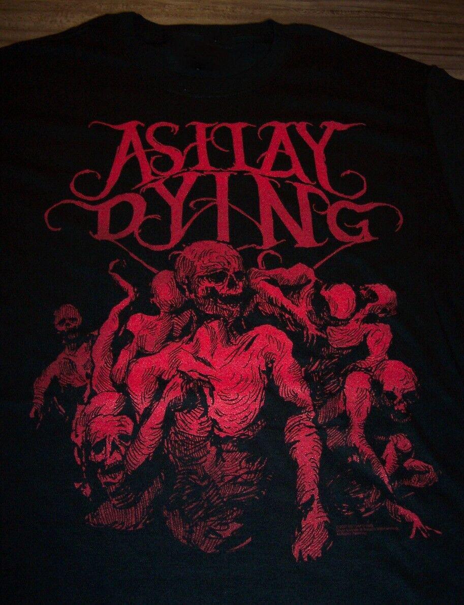 AS I LAY DYING Skulls BAND T-shirt Unisex Black All Sizes S to 5XL XL