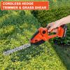 Mini Electric Hedge Trimmer & Grass Shears, Handheld Trimmer with 1 Rechargeable Batteries and Charger