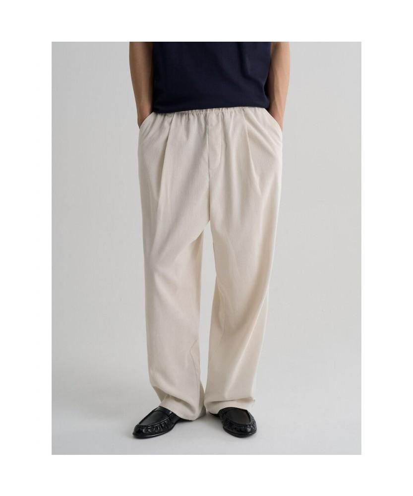 8SECONDS Structure Light Jersey Easy Pants Ivory