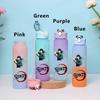 750ML Demon Slayer Cartoon Plastic Gradient Water Cup Portable Leak Proof Water Bottle Student Outdoor Sports Travel Water Cup