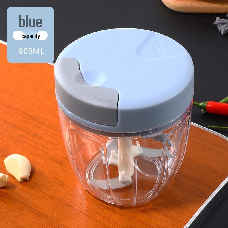 ZISIZ Manual Food Chopper & Garlic Press