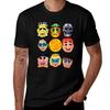 Vintage Ben Cooper Halloween Masks Tshirt Casual Basic Short Sleeve Tshirt