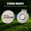 Funny Golf Ball Marker with Magnetic Hat Clip for Men Women, Golf Accessories Gifts for Golfer, Removable Golf Hat Clip Markers