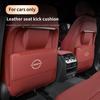 Nissan Nismo Qashqai Juke X-Trail Patrol Note Leaf Altima Maxima Micra Murano Tiida Rogue Car Seat Back Storage Anti-kick Pad