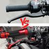 Motorcycle Aluminum Adjustable Brake Clutch Levers Handlebar Hand Grips Ends FOR BMW C650GT C 650 GT Maxi Scooters 2011-2017
