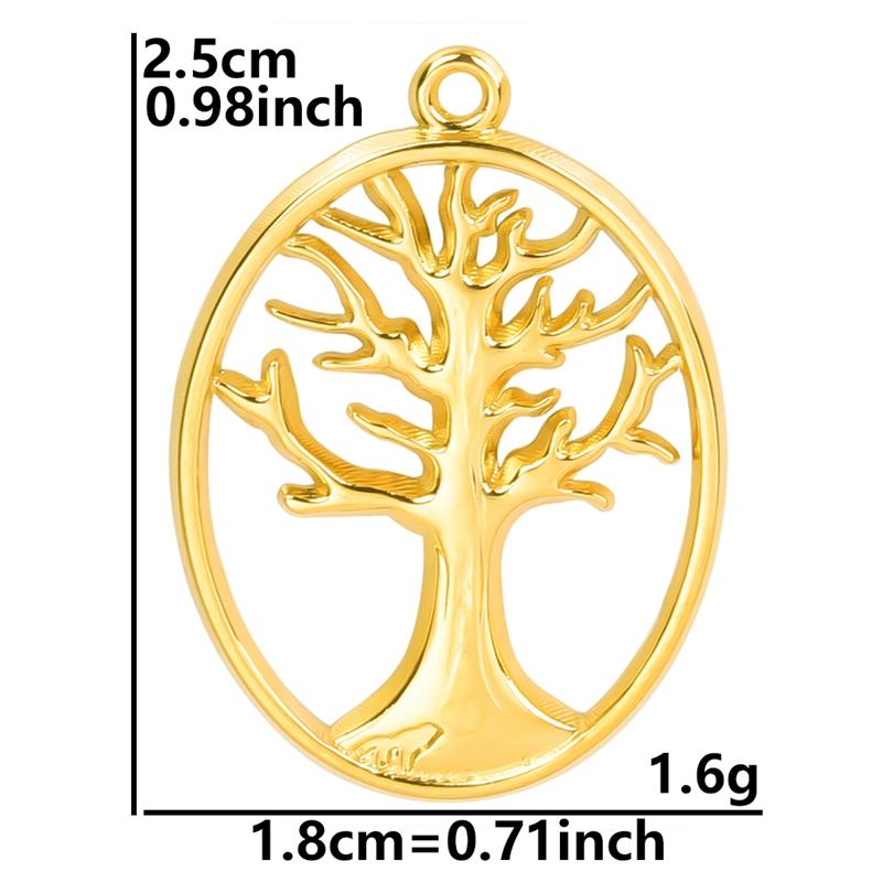 6pcs Gold Color Stainless Steel Charms For Jewelry Making Supplies Plant Leaf Flower Pendant Charm Cherry Pepper Sunflower Charm